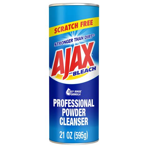 Ajax Powder Cleanser with Bleach Multi-Purpose Cleaner, 21 oz - Walmart.com