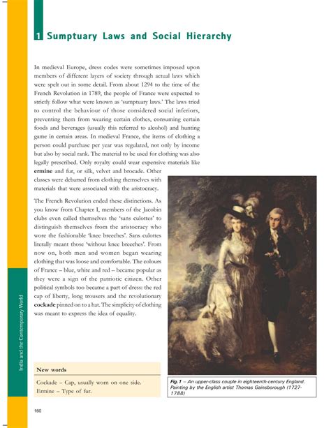 Clothing A Social History - NCERT Book of Class 9 History India And The ...