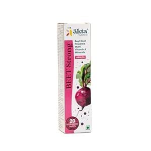akta Nutrition Beet Strong -Instant Beetroot juice Capsules, Natural ...
