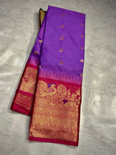 Gadwal Kanchi Pattu Saree – MayiLabel