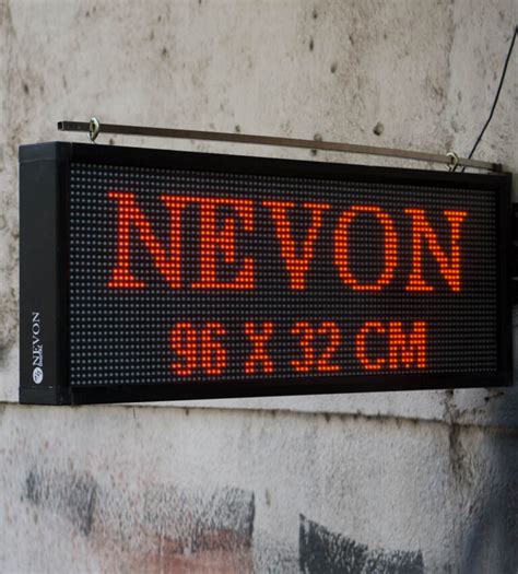 LED Scrolling Display Running Display Board Nevon Express