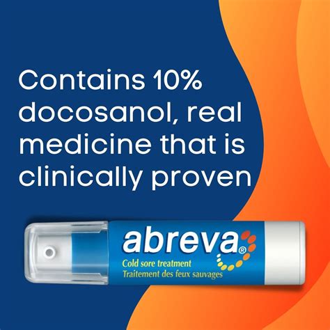 Buy Abreva Cold Sore Cream | Docosanol 10% Pharmacist Recommended Treatment