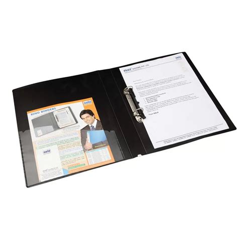 Ring Binder-2D-Ring with Front View Pocket – A4 (RB405) – Filex Systems ...
