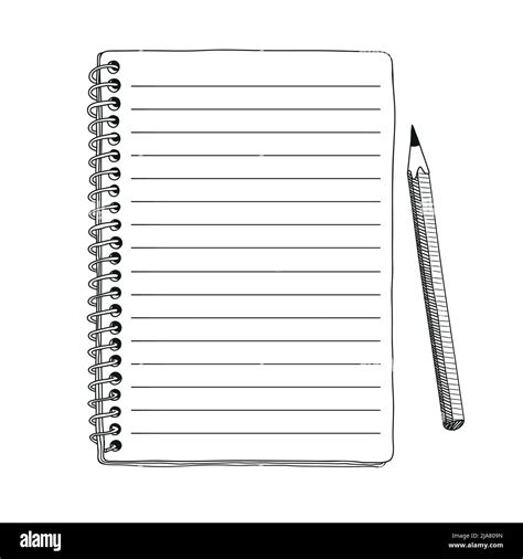 Open Spiral Notebook Clip Art