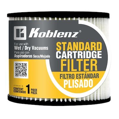Koblenz Shop Vacuum Filters at Lowes.com