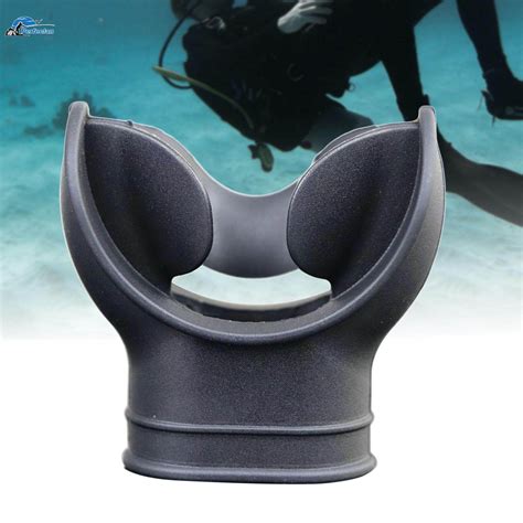 Scuba Diving Regulator Mouthpiece Dive Mouthpiece Comfortable Swimming Scuba Mouthpiece Black ...