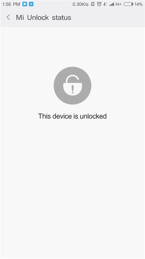 Unlock Redmi Note 4 Bootloader 的图像结果