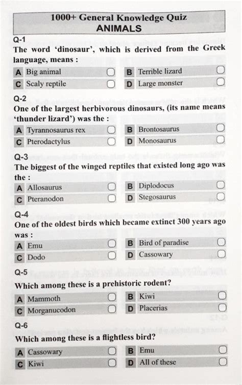 Image result for 1000 General Knowledge Questions