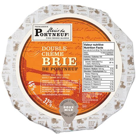 Double crème brie de Portneuf Alexis de Portneuf - Fruiterie Potager