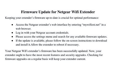 Image result for Netgear WiFi Extender Firmware Update