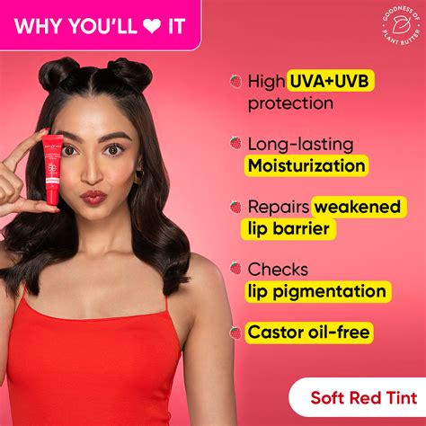 Ceramide + Peptide Lip Balm SPF 50+ PA+++ (Tinted) – Dot & Key