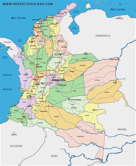 Mapas De Colombia