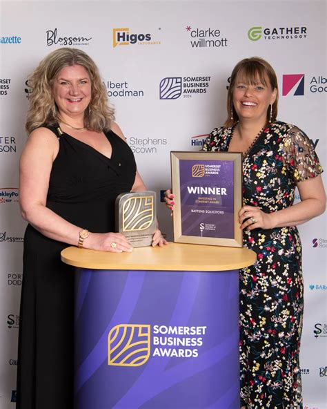 Battens Solicitors Wins at Somerset Business Awards