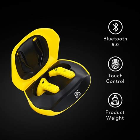 TEMPT® Thunder True Wireless Earbuds with OxyAcoustics Technology, TWS