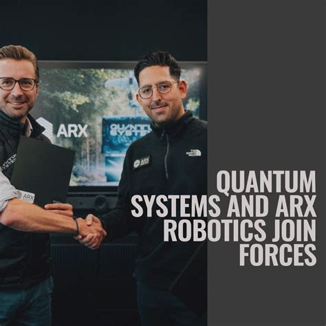 Quantum Systems & ARX Robotics Form Strategic Partnership