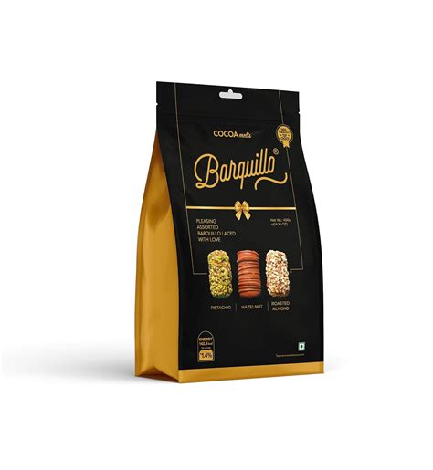 Barquillo Assorted Premium Chocolate Pouch - 20 Pcs (400 gm) imported ...