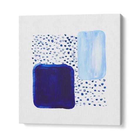 Over The Blue Rain Is Land Abstract Painting Art – Asianmonk
