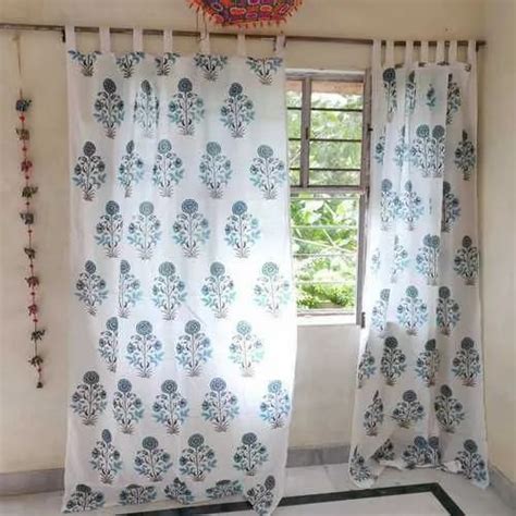 Hand Block Printed Curtain - Block Printed Curtains Manufacturer from ...