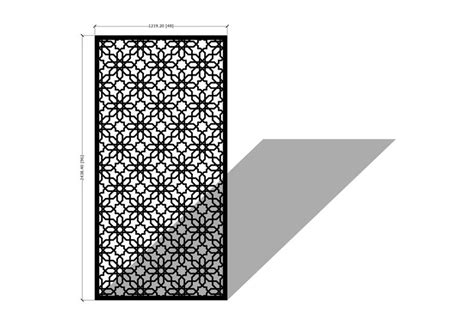 Buy AUA Screen 8, Elevation Jali, Screen, Partitions Jali, Stencil ...