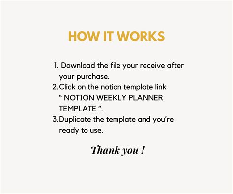 Image result for Notion Weekly Planner Template