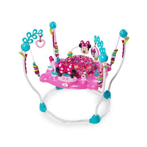 Buy Disney Baby Minnie Mouse Baby Walker with Activity Station - Stars ...