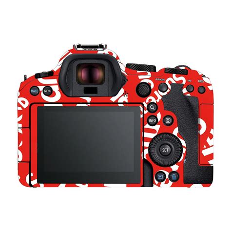 Supreme Red Canon EOS R6 Mark II Camera Skins