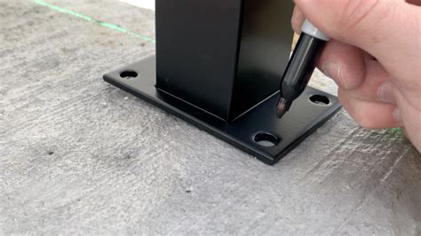 How to Install a Railing on Concrete Porch (DIY Railing installed on ...