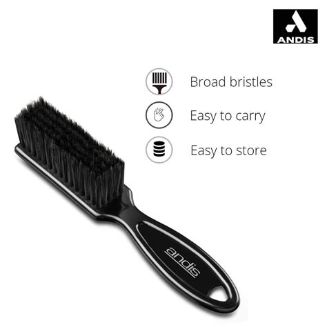 Andis Blade Brush – Soft Bristle Clipper Cleaner – ABK Grooming