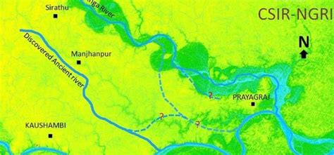 प्रयागराज में गंगा-यमुना के संगम के नीचे प्राचीन नदी के मिले सबूत, 45 ...
