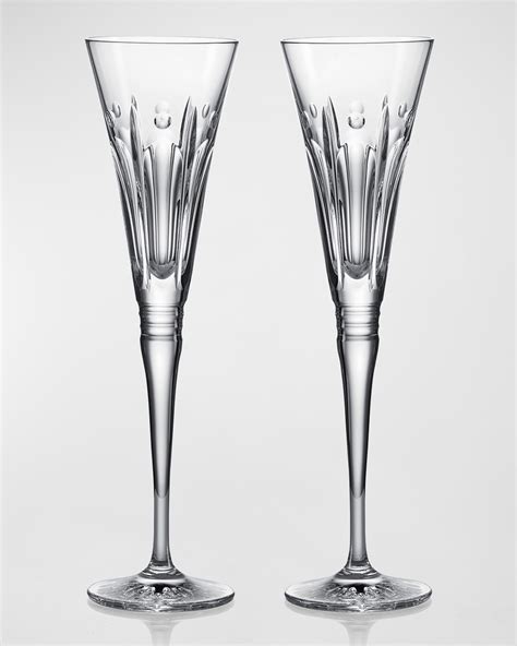 Waterford Crystal Times Square 2023 Champagne Flutes, Set of 2 | Neiman ...
