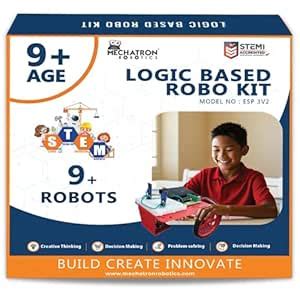 Buy Mechatron Robotics 9+ DIY Robotic Project Kit (ESP3V2) | Science ...