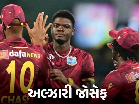 After the ban, Alzari Joseph returned to the West Indies team
