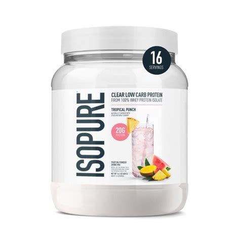 Isopure Infusions Whey Protein Powder 400g - India | Ubuy