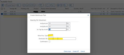 S/4HANA WM Cloud - Synchronous Goods movement with Quality Inspection ...