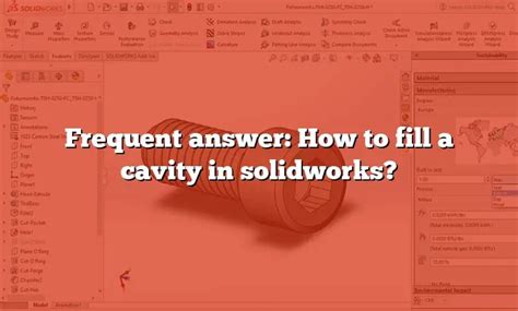 SolidWorks Tutorials Cavity's 的图像结果