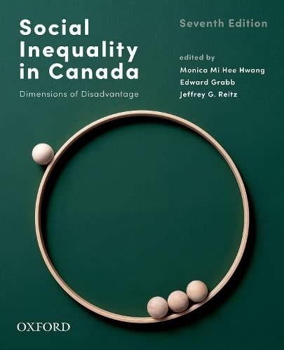Buy Social Inequality in Canada: Dimensions of Disadvantage Book Online ...
