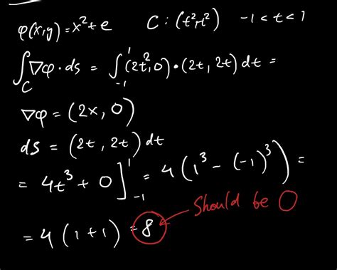 Image result for Line Integral of Conservative Field