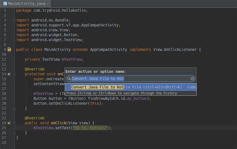 Image result for Android Studio with Kotlin Java