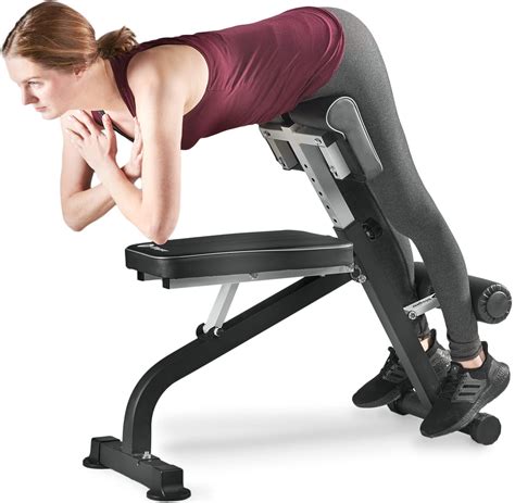 Lifepro Roman Chair Hyperextension Bench, Multipurpose Adjustable ...