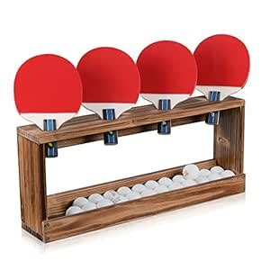 Buy Sunix Ping Pong Paddle Storage Rack Table Tennis Racket Display ...