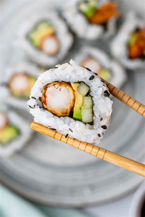 Shrimp Roll Sushi