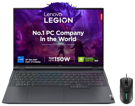 Lenovo Legion 5 Pro Intel Core i7-12700H 16" (40.64cm) QHD IPS 165Hz ...