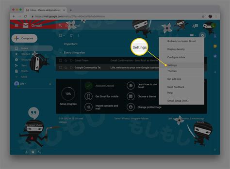 Image result for Modifier Compte Gmail