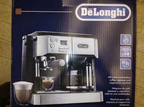 DeLonghi 10-Cup Chrome Residential Combination Coffee Maker in the ...