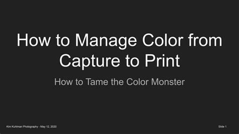 Image result for Color Management for Photographers
