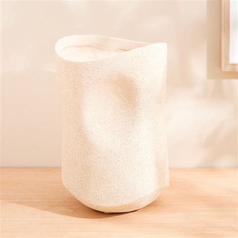 Buy Grain Buff Polyresin Vase - Large from Home Centre at just INR 1999.0