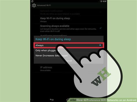 Image result for Android IPv4 Preference