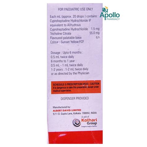 CYP-L Drops 15 ml Price, Uses, Side Effects, Composition - Apollo Pharmacy