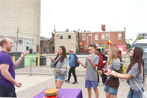Learning to Juggle at the Market - Southpoint Sun