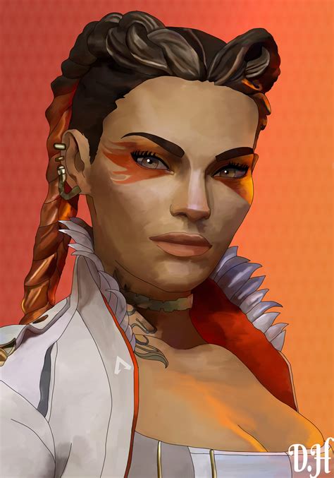 Apex Legend - Loba Portrait by DhArtAndDesing on DeviantArt